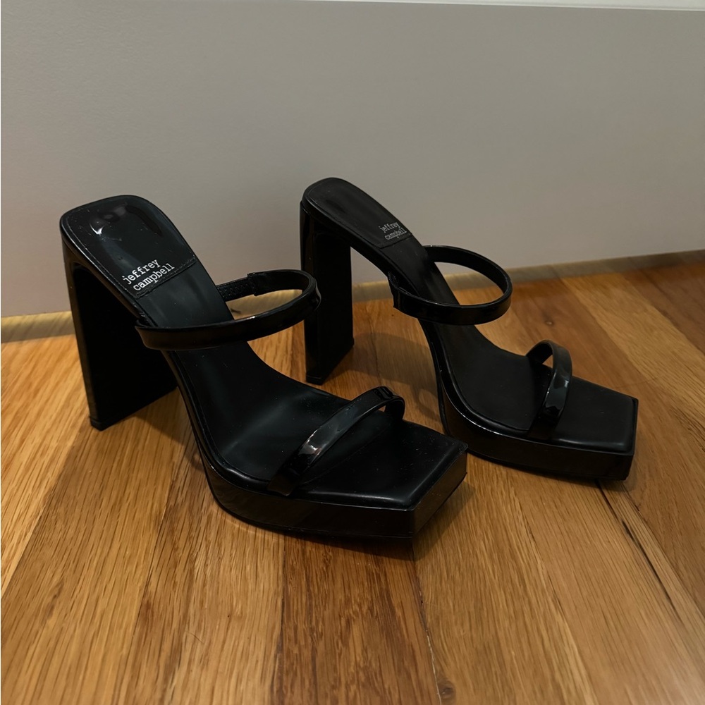 Jeffery Campbell Hustler Platform Sandal